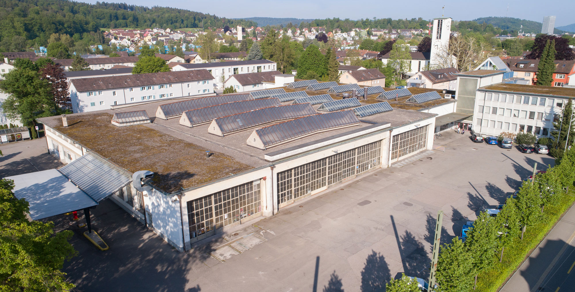 Luftaufnahme Foto Areal Deutweg